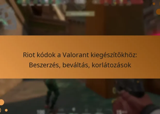 Riot kódok a Valorant kiegészítőkhöz: Beszerzés, beváltás, korlátozások