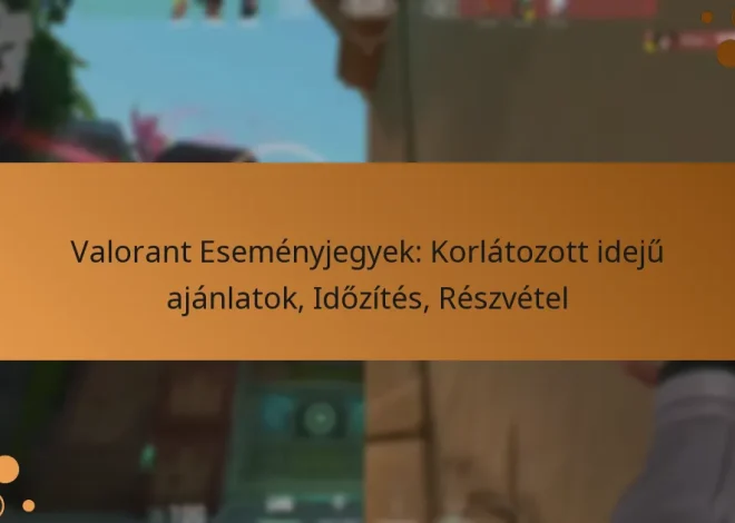 Valorant Eseményjegyek: Korlátozott idejű ajánlatok, Időzítés, Részvétel
