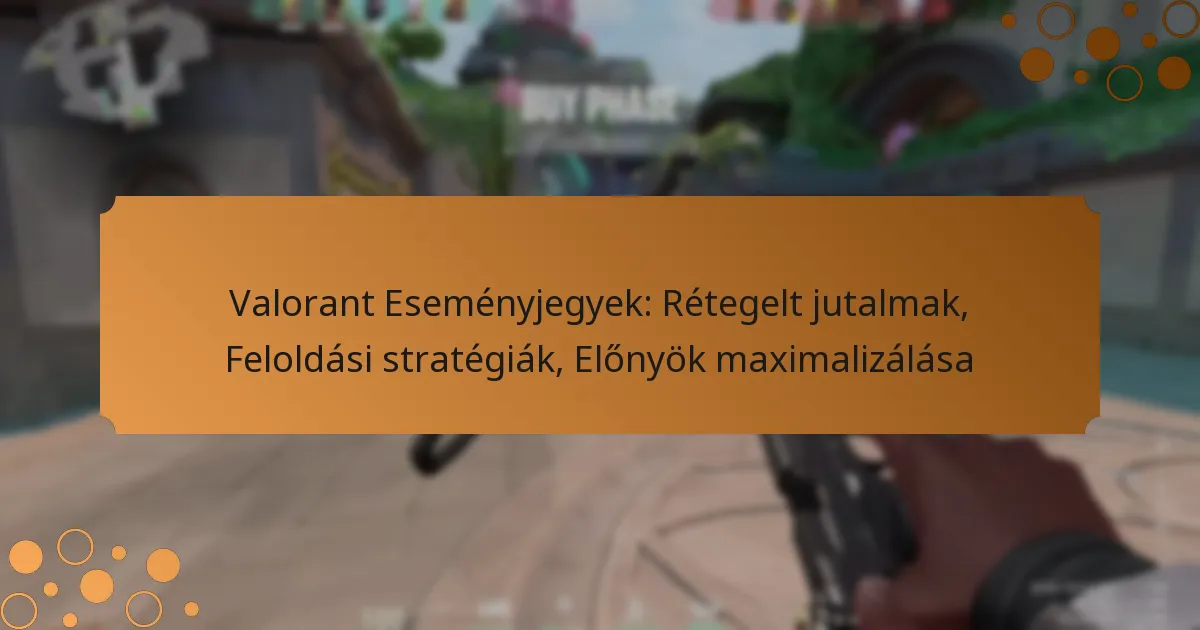 Valorant Eseményjegyek: Rétegelt jutalmak, Feloldási stratégiák, Előnyök maximalizálása